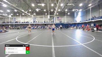 125 lbs Round Of 64 - Dayton Delviscio, Naval Academy vs Shamil Kalmatov, American University