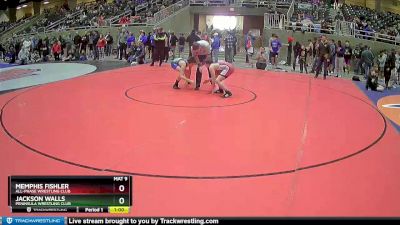 119 lbs Quarterfinal - Jackson Walls, Peninsula Wrestling Club vs Memphis Fishler, All-Phase Wrestling Club