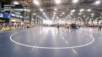 138 lbs Rr Rnd 1 - Brodee Scobee, Nebraska Red - HSB vs Aidan Lee, BlueWave - HSB