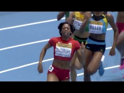 McCorory wins Gold in Women's 400m
