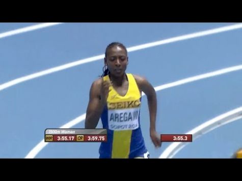 Aregawi dominates field in Women's 1500m
