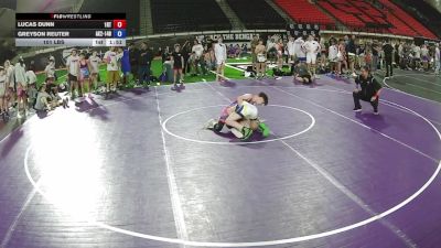 101 lbs Lucas Dunn, 14U Renegade Team vs Greyson Reuter, Alaska 2 14U Boys