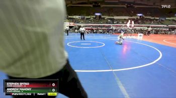 133 lbs Champ Round 1 (16 Team) - Stephen Spitko, Coker University vs Andrew Mahony, Johns Hopkins