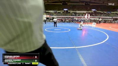 133 lbs Champ Round 1 (16 Team) - Stephen Spitko, Coker University vs Andrew Mahony, Johns Hopkins