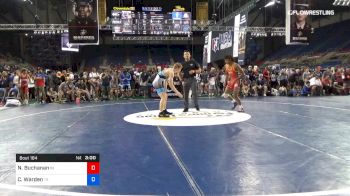 145 lbs Rnd Of 128 - Nick Buchanan, Indiana vs Chase Warden, Texas