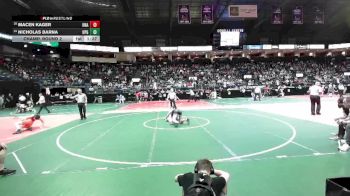 140 lbs Champ. Round 2 - Nicholas Barna, UPGA vs Macen Kager, Unattached