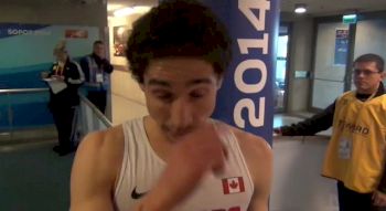 Cam Levins is pleased with top 10 world finish