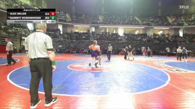 285-4A Quarterfinal - Alex Miller, Allatoona vs Barrett Rosenberger, Jones County