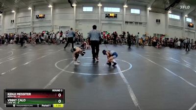 56 lbs Round 2 (10 Team) - Kenji Messiter, NOVA WC vs Vinny Calo, Lake WC