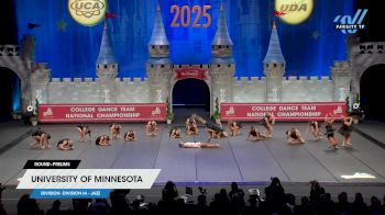University of Minnesota [2025 Division IA - Jazz Prelims] 2025 UCA & UDA College Cheerleading & Dance Team National Championship