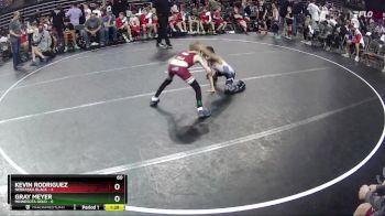 60 lbs Finals (8 Team) - Gray Meyer, Minnesota Gold vs Kevin Rodriguez, Nebraska Black