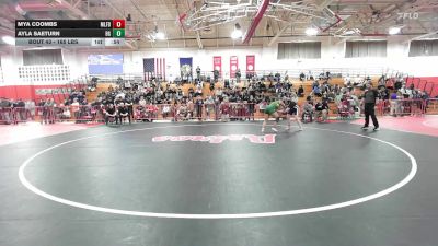 165 lbs Semifinal - Mya Coombs, Milford vs Ayla Saeturn, Bishop Guertin