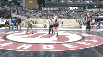 285 lbs Champ. Round 1 - Austin Goodpaster, Nelson County vs Marq Sheckles, Western