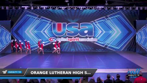 Orange Lutheran High School - Varsity Pom [2022 Varsity - Song/Pom - Advanced] 2022 USA Nationals: Spirit/College/Junior