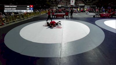 165 lbs Cons. Rd Of 32 - Evren Baturay, Arete Wrestling Academy vs Joaquin Carr, Benjamin Franklin Senior High School Wrestling