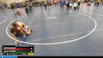 152 lbs Cons. Round 3 - Gage Guthrie, OK vs Stone Busler, OH