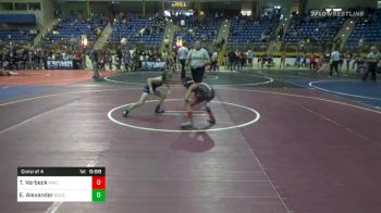 Consolation - Talon Verbeck, Maize vs Emmett Alexander, Golden Eagles WC