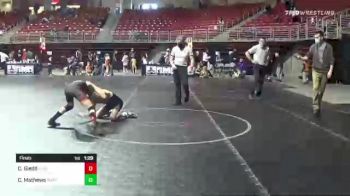 95 lbs Final - Conner Giedd, Legend Of Gold vs Chance Mathews, Chaparral WC