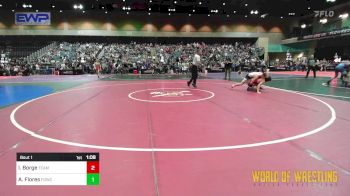 125 lbs Round Of 128 - Israel Borge, TEAM PRIDE ACADEMY vs Andrew Flores, FordDynasty Wrestling Club