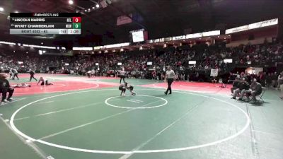 60 lbs Champ. Round 2 - Lincoln Harris, RTLA vs Wyatt Chamberlain, MLW2