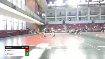 165 lbs Quarterfinal - Braxton Lewis, Virginia Slaughter House vs Andrew Dickson, George Mason