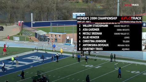 Women’s 200m Championship, Heat 2