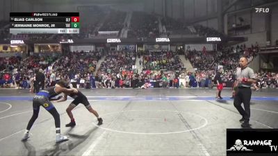 88 lbs Champ. Round 1 - Elias Carlson, Slyfox vs Jermaine Monroe, Jr, Topeka Blue Thunder