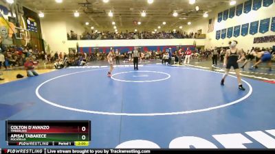 98 lbs Quarterfinal - Apisai Tabakece, Pocatello vs Colton D`Avanzo, Timberlake