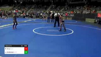 75 lbs Consolation - Romen Cruz, Tucson Cyclones vs Jonah Anderson, Metro Wrestling Academy