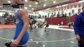 150 lbs Quarterfinal - Zain Donnelly, Davenport North vs Tucker Barlow, Midland