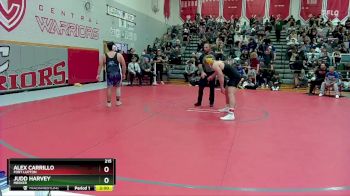 215 lbs Champ. Round 2 - Judd Harvey, Meeker vs Alex Carrillo, Fort Lupton