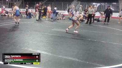 W 100 lbs Round 3 (4 Team) - Katey Valdez, Colorado vs Jaelynn Nace, Montana