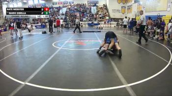 126 lbs Champ. Round 1 - Mario DiBella, Applied Pressure vs Nate Webster, Brevard FCA