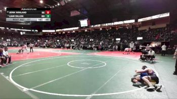 177 lbs Quarterfinal - Jerik Winland, IWCA vs Liam Dillon, NBHA
