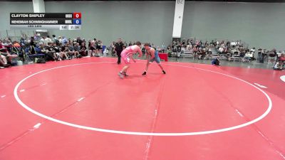285 lbs Clayton Shipley, Ohio Scarlet FS vs Nehemiah Schwinghammer, Minnesota Blue