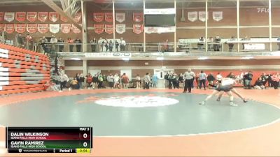 138 lbs Cons. Round 2 - Gavin Ramirez, Idaho Falls High School vs Dalin Wilkinson, Idaho Falls High School