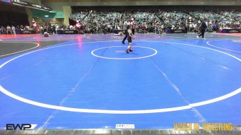 55 lbs Round Of 32 - Alaina Saavedra, Top Rank vs Cora McClung, Warriors Of Christ Wrestling