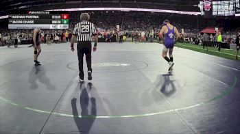 D2-157 lbs Champ. Round 1 - Jacob Chase, Hamilton HS vs Nathan Postma, St Clair HS