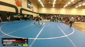 285A Round 2 - Alex Walker, Rocky Mountain vs Camden Schriner, Greybull/Riverside