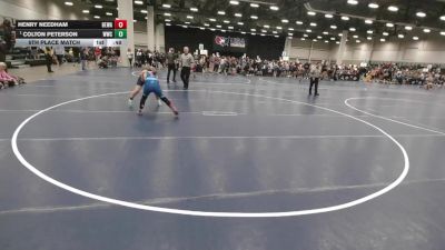 135 lbs 5th Place Match - Henry Needham, Berge Elite Wrestling Academy vs Colton Peterson, Wayzata Wrestling Club