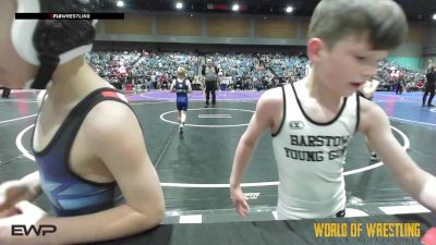 55 lbs Consi Of 8 #2 - Hudson Brandt, Fallon Outlaws Wrestling Club vs Case Danielson, Texas Elite