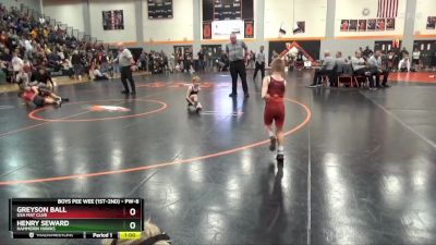 PW-8 lbs Cons. Round 1 - Greyson Ball, USA MAT CLUB vs Henry Seward, Hammerin Hawks