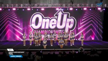 Connect Cheer Northwest - Teal [2025 L1 Senior Day 1] 2025 One Up Bellevue Nationals