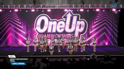 Connect Cheer Northwest - Teal [2025 L1 Senior Day 1] 2025 One Up Bellevue Nationals