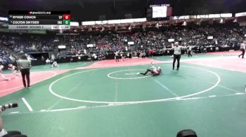 74 lbs Champ. Round 2 - Colton Snyder, EWC3 vs Ryker Couch, TIPPA