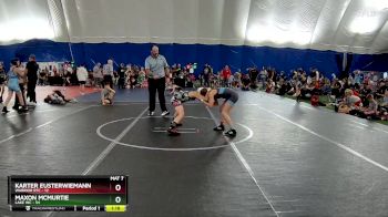 92 lbs Round 5 (6 Team) - Karter Eusterwiemann, Warrior RTC vs Maxon McMurtie, Lake WC