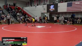 105 lbs Semifinal - Taylor Cavanh, Iowa City Liberty vs Wynter Morgan, Marion