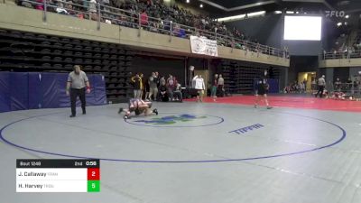 100 lbs Round Of 16 - Jack Callaway, Frankford vs Hunter Harvey, Trout Run