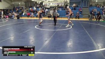 126 lbs Cons. Round 3 - Leo DiPadova, Kenston vs Marcus McMahon, Midview