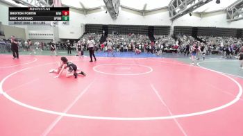 80-I lbs Consolation - Brixton Fortin, Revolution Wrestling Club vs Eric Bostard, Upper Township